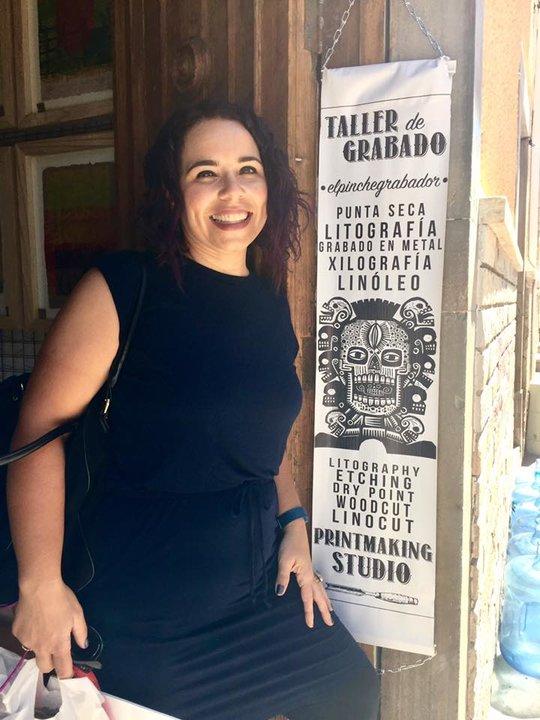 Adela Santana, in Mexico (2016 approximately)